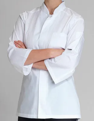 Produktbild von Le Chef Prep DF120F |  Koch-Kittel Ladies Prep Shirt - Farbe: White - Größe: XXL