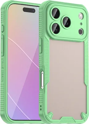 Obrázek produktu pro Pouzdro pro Apple iPhone 17 - Zadní kryt Phonesta Shockproof Armor Poloprůhledné - Zelené