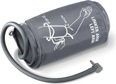 Productafbeelding van XL-manchet voor bloeddrukmeter BM58, 30-42 cm, zwart