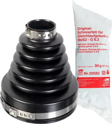 Produktbild von FEBI BILSTEIN Faltenbalgsatz Antriebswelle für FORD Transit Mk6 Kasten (V347, V348, FA) 180198