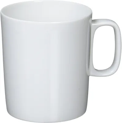 Imagen del producto de Taza Rosenthal con asa, diseño "Moon", color blanco, referencia 19600-800001-15505