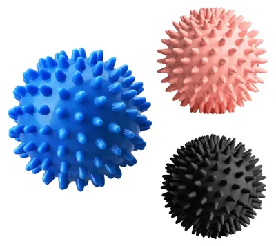 Productafbeelding van Massage Bal - Harde Spierknoop Bal - Acupunctuur - Massagebal Voeten - Hard - Set van 3