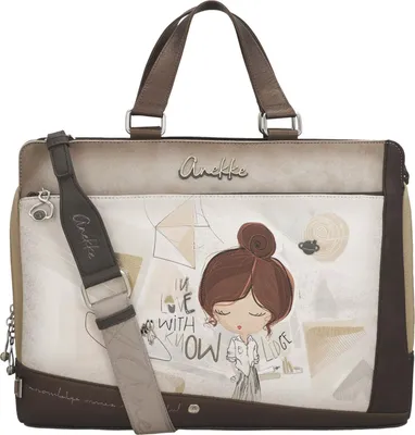 Image de Anekke serviette sac d'ordinateur portable pour ordinateur portable Sophia Briefcase Multicolor multicolore