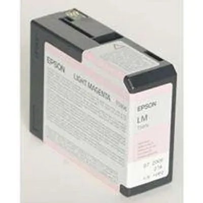 Zdjęcie produktu dla Epson Wkład atramentowy Light Magenta T580600, Jasna magenta, Tusz na bazie pigmentu, 80 ml, 1 szt.