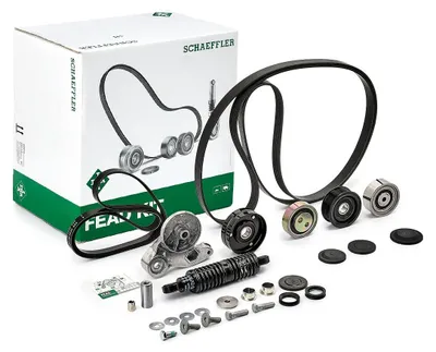 Produktbild von INA 529 0424 10 Keilrippenriemensatz für AUDI A4 Avant (8ED, B7)