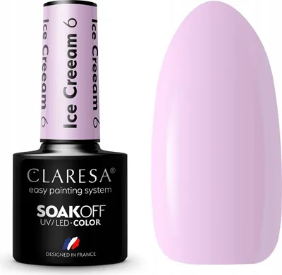 Produktbild von CLARESA Hybrid-Gel-Lack Eiscreme 6 -5g