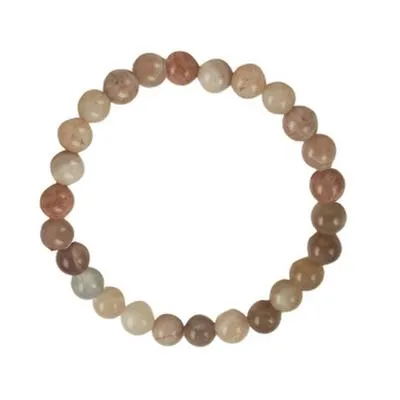 Produktbild von Armband, Mondstein, Kugeln 6mm