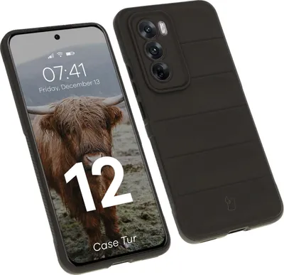Produktbild von Bizon Hülle für Oppo Reno 12 schwarz