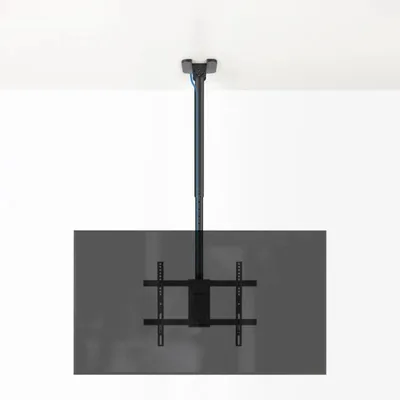 Image de TooQ LPCE1175TSLI-XL-B, 200 x 200 mm, 400 x 400 mm, -25 - 0°, -180 - 180°, acier, noir