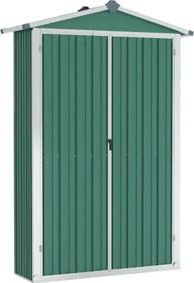 Immagine prodotto di Capanno da Giardino Verde 116x45x175 cm in Acciaio Zincato