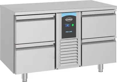 Immagine prodotto di Banco refrigerato da 700 mm con 4 cassetti, monoblocco