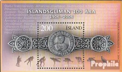 Produktbild von Briefmarken Island 2006 Mi Block41 (kompl.Ausg.) FDC Philatelie