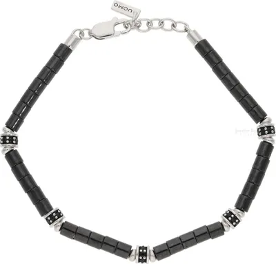 Produktbild von Mabina Armband 533853 Silber 925 mit Zirkonia und Hämatit