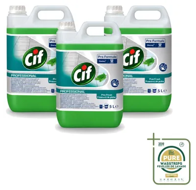 Produktbild von 3 x Cif Allesreiniger Dennenfris 5 l - Vorratspackung - 3 Stücke