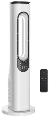Produktbild von HOMCOM Turmventilator, 35 dB leise, 50° Oszillation Standventilator.