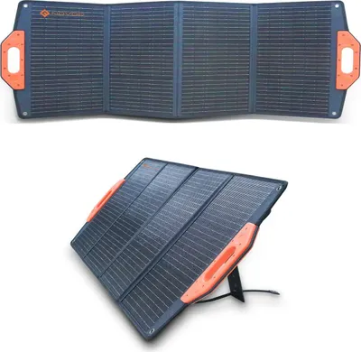 Obrázok produktu pre NOVOO RSP100 - 100W Solárny Panel 18V 5.5A  Nabíjačka a Elektráreň-čierna