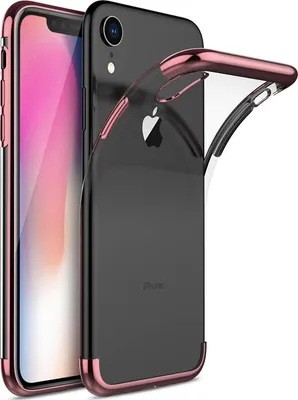 Obrázok produktu pre TPU puzdro pre Apple iPhone XR Puzdro Silikónový kryt Transparentné s farebným označením puzdro na mobilný telefón
