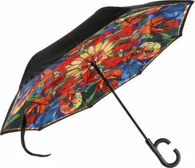 Zdjęcie produktu dla Goebel Louis Tiffany -Orientalische Mohnblume (Upside-Down Schirm, Textil) | Art.-Nr. 67075161 | EAN 4005169372919