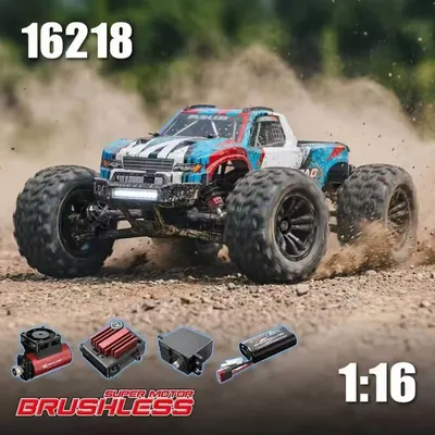 Obrázok produktu pre RC auto, mierka 1/16 - rýchlosť 60 km/h - pohon 4x4, vhodné do terénu