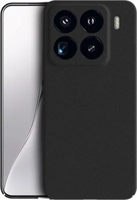 Image de Coque de protection en silicone et TPU pour Xiaomi 15 Pro, souple, ultra-fine, noire