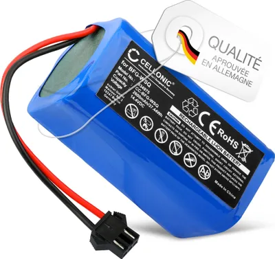 Image de CELLONIC 1x Batterie pour Aspirateur Compatible avec ANKER Eufy RoboVac 30C Max, Eufy RoboVac 12, Compatible avec Eufy T2150311, C0914E1 - (2600mAh, 14.4V)