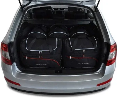 Obrázok produktu pre Tašky do kufra SKODA OCTAVIA KOMBI 2013-2020 5ks KJUST