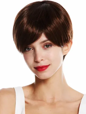 Produktbild von WIG ME UP Perücke kurz burschikos Kastanie Braun Mix VK-32-2T30
