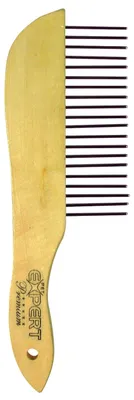 Produktbild von Pudel-Kamm PET EXPERT, für Hunde, Holzgriff, 22,5x6 cm