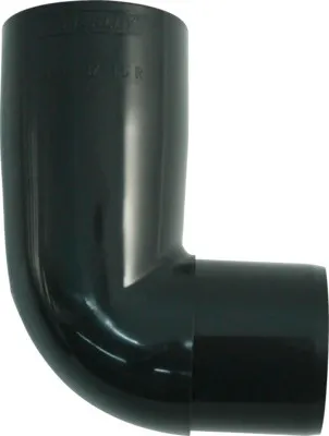 Produktbild von Marley Fallrohrbogen Kunststoff rund 87° anthrazit NW 75 mm