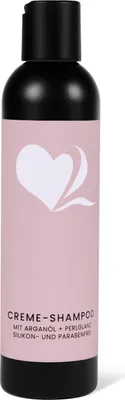 Produktbild von hair2heart Extensions Šampón bez silikónových sulfátov a parabénov s arganovým olejom