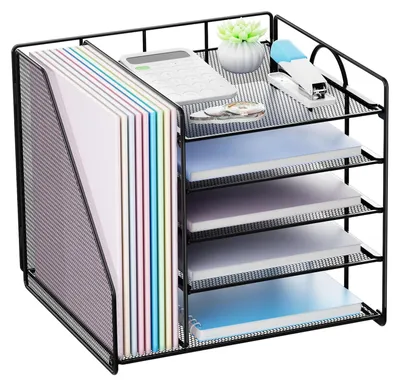 Image de Organisateurs de bureau multifonctionnels avec 5 niveaux