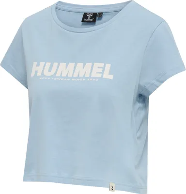 Produktbild von hummel hmlLEGACY Cropped T-Shirt Damen placid blue S
