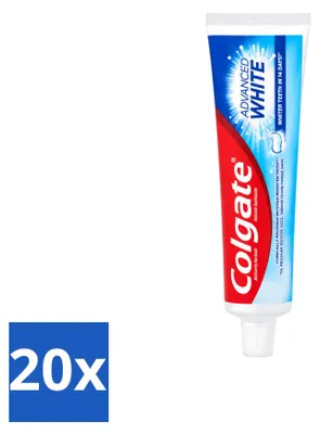 Produktbild von 20 x Colgate Advanced White Zahncreme - 100 ml - Vorteilspackung - 20 Stücke