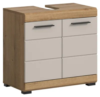Produktbild von Waschbeckenunterschrank Scout | Kaschmir / Evoak Oak