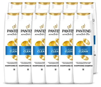 Produktbild von 12 x Pantene Pro-V Classic Clean Shampoo - 400 ml - Vorteilspackung - 12 Stücke