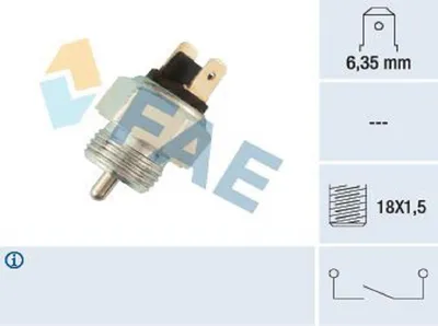 Produktbild von FAE Rückfahrschalter 40310 für VW GOLF II (19E, 1G1)