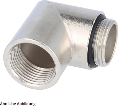 Immagine prodotto di FLEXA FWIC Angolo di collegamento 90 gradi PG16x1,41 con filettatura interna ed esterna fissa Lunghezza filettatura di collegamento 11,4 mm