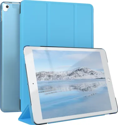Produktbild von EAZY CASE Smartcase für Apple iPad 10,2" (2019, 2020, 2021) Tabletcase Bookcover Smart Flipcase magnetisch Blau