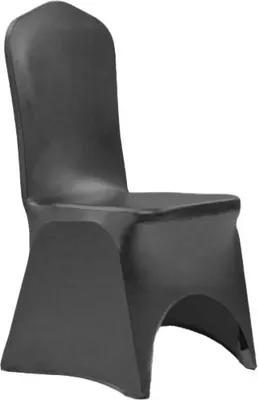 Produktbild von Bankett-Stuhlhussen, elastisch, premium, SCHWARZ