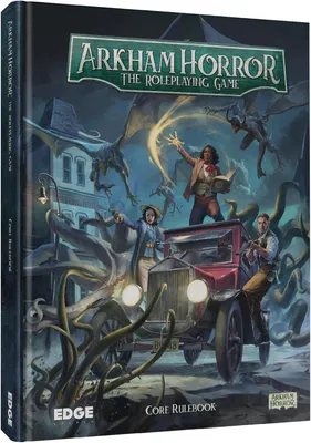 Immagine prodotto di Arkham Horror: Il Gioco di Ruolo – Manuale di Regole Copertina Rigida