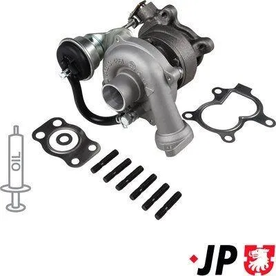 Produktbild von Turbolader JP GROUP 1517400500 für FORD Fiesta Mk6 Schrägheck (JA8, JR8)