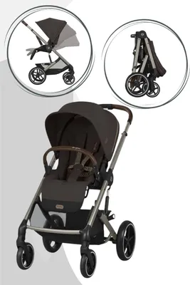 Produktbild von Cybex Balios S Lux Kinderwagen - Kollektion 2025/2026, Farbe:Chocolate Brown