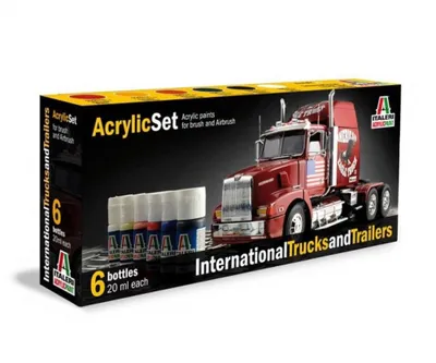 Productafbeelding van Italeri 435AP, 120 ml, Zwart, Blauw, Oranje, Rood, Wit, Geel, Fles