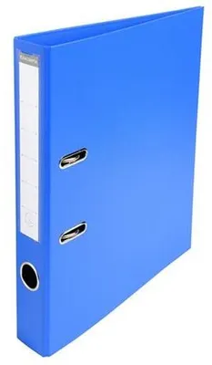 Productafbeelding van Exacompta, 10 ringbanden, PVC, A4, rugbreedte 50mm. Blauw, artikelnummer 53542E