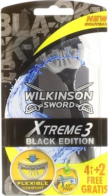 Immagine prodotto di R G & Wilkinson Extreme Activ 3 Rasoio, 4 + 2 pezzi