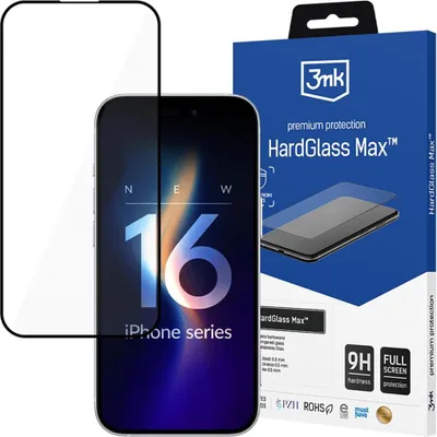 Image de Apple Iphone 16 Plus - 3Mk Hardglass Max Noir