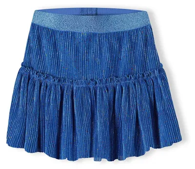 Produktbild von Minoti Faltenrock Blau Gr. 152 für Mädchen