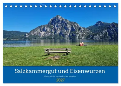Produktbild von Salzkammergut und Eisenwurzen (Tischkalender 2027 DIN A5 quer), CALVENDO Monatskalender