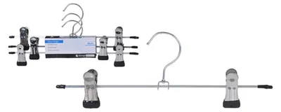 Produktbild von Excellent Houseware Hosenbügelset von 3 Teilen 28 cm