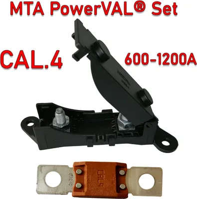 Produktbild von MTA Sicherungshalter anreihbar inkl. PowerVAL Sicherung CAL.4 (600-1200A)